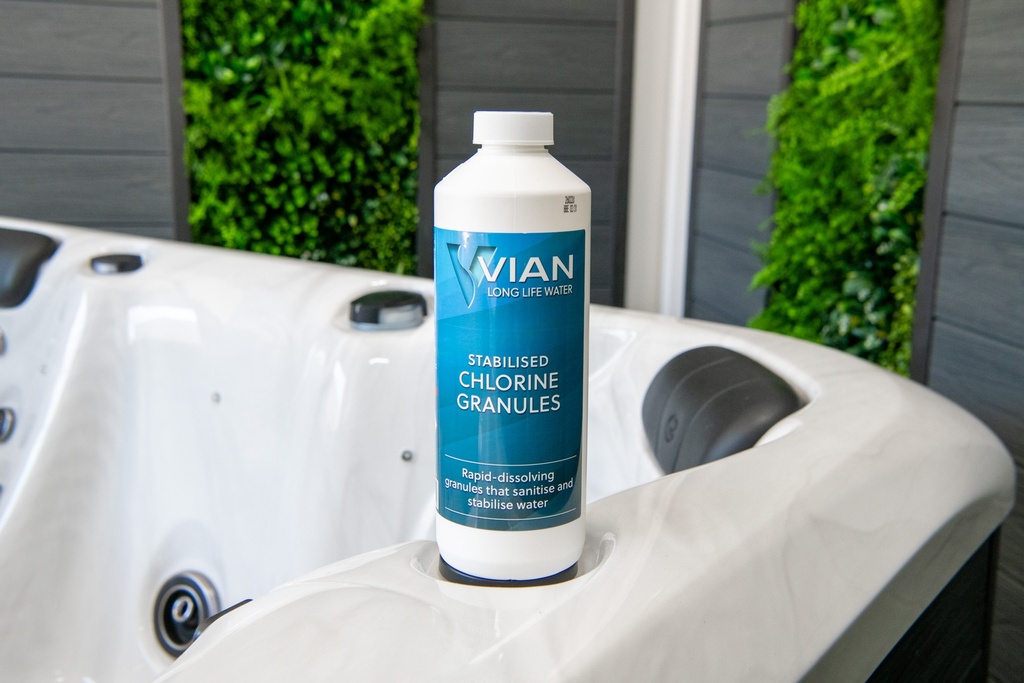 Vian Stabilised Chlorine Granules 1kg - 8 Boxes of 6 (48 units)