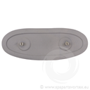 Grey Oval Headrest (Spaform fit)