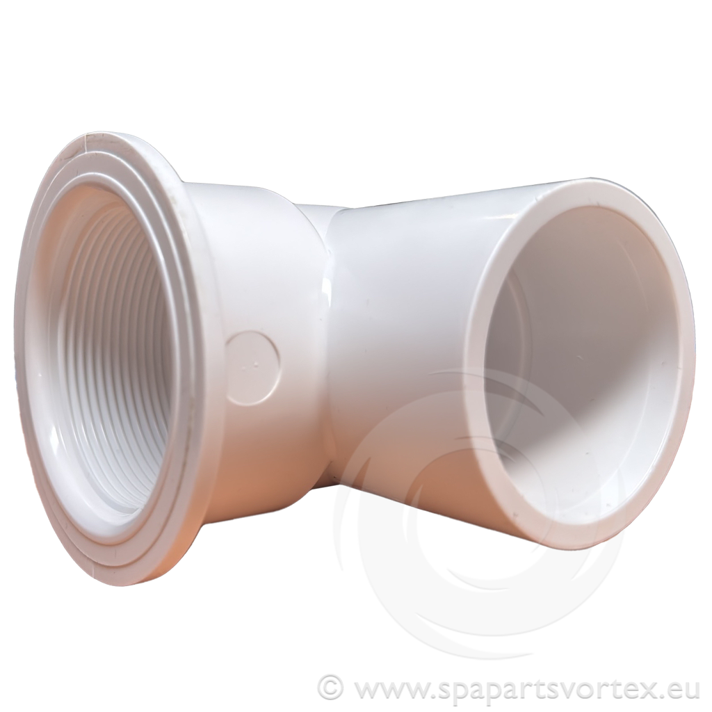 Hydroair 50mm 90° Elbow Nut