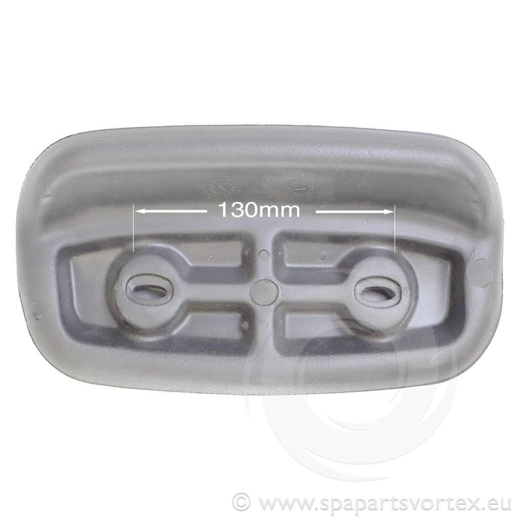 Jelly Bean Pillow - Light Grey 