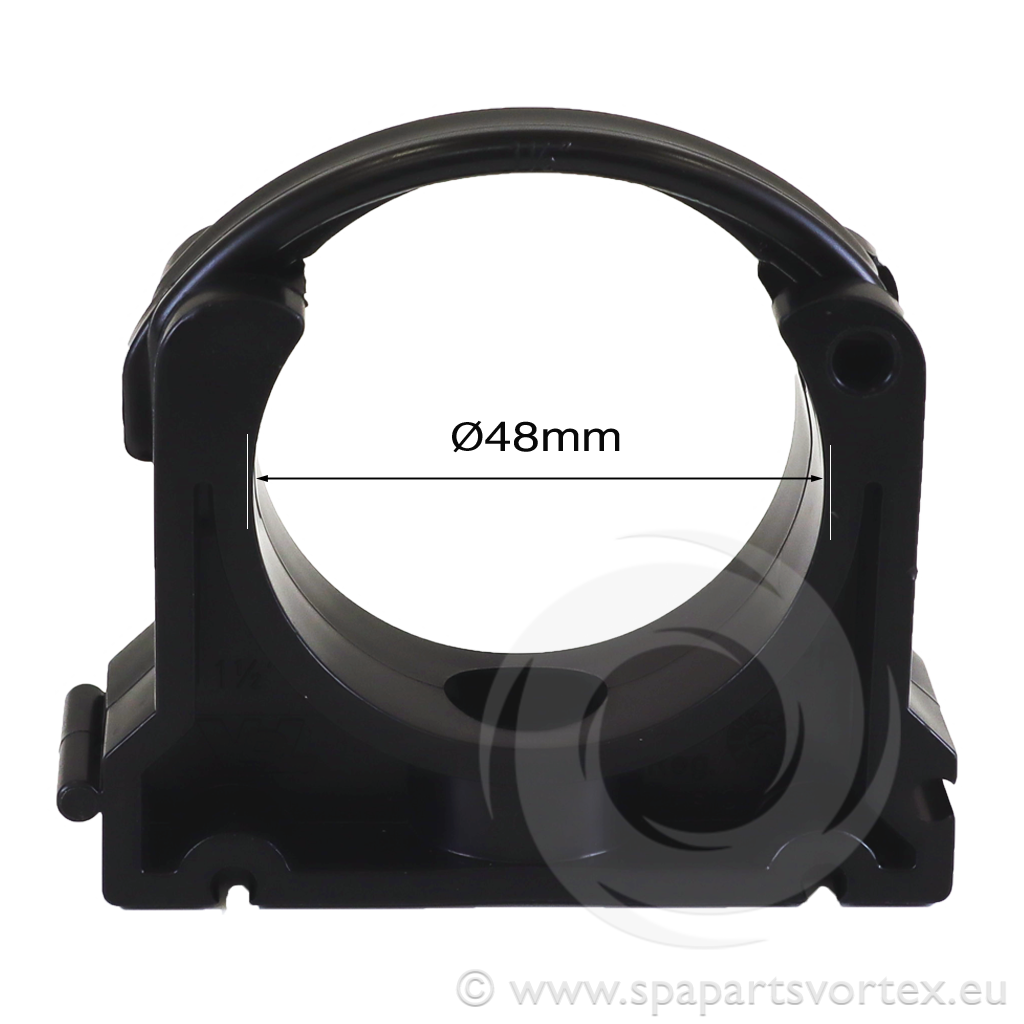 1.5" Pipe Clip Open
