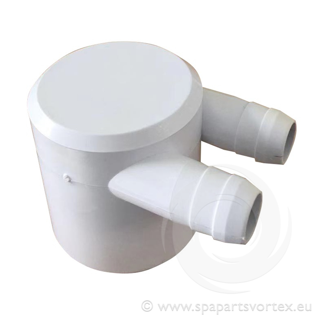 Water Manifold Cap 2" S x 3/4" RB (2 Barb)