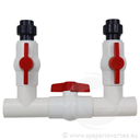 Heat Pump ByPassBall Valve Kit 1.5" To 1"