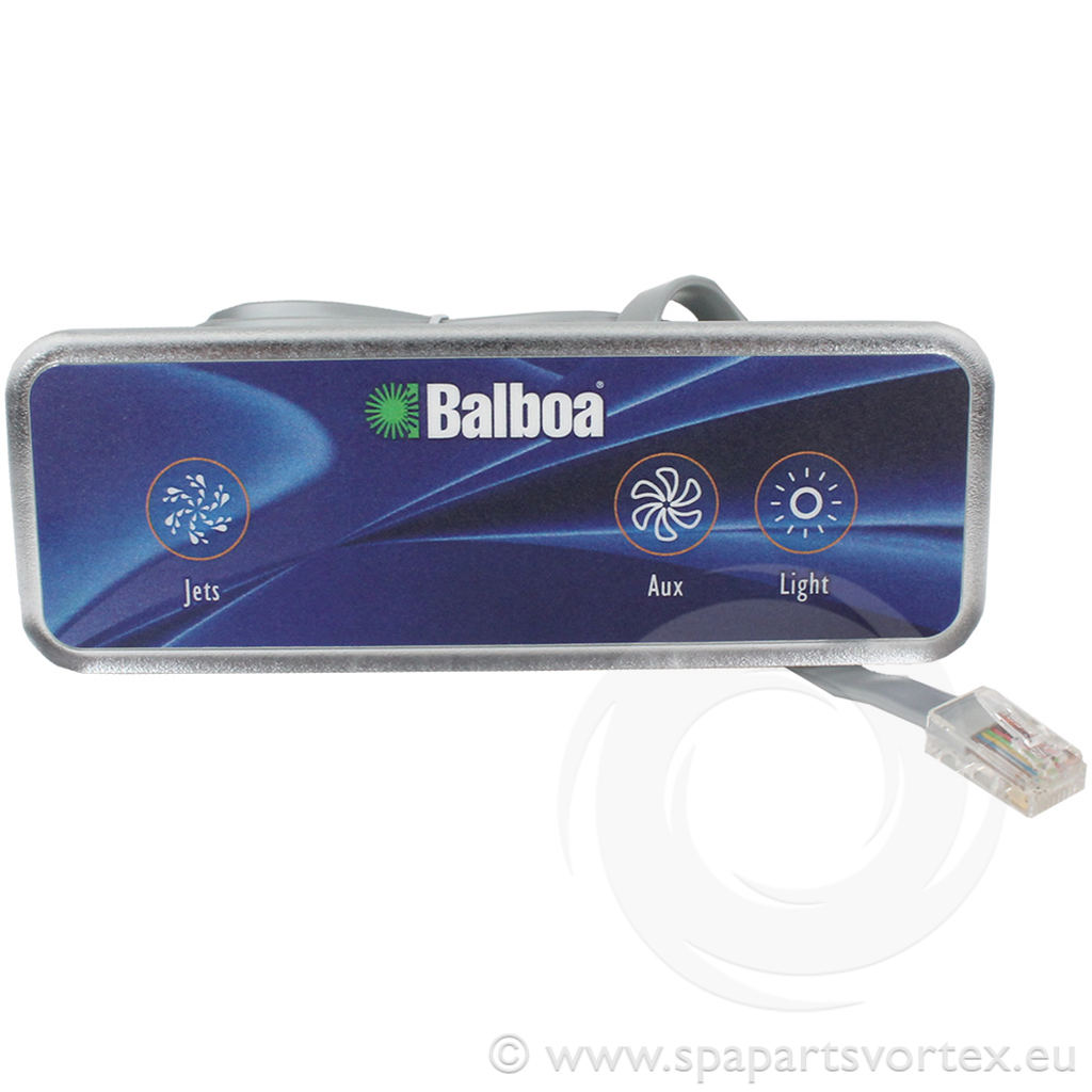 Balboa VX40S Aux Panel (Jets,  Aux and Light)