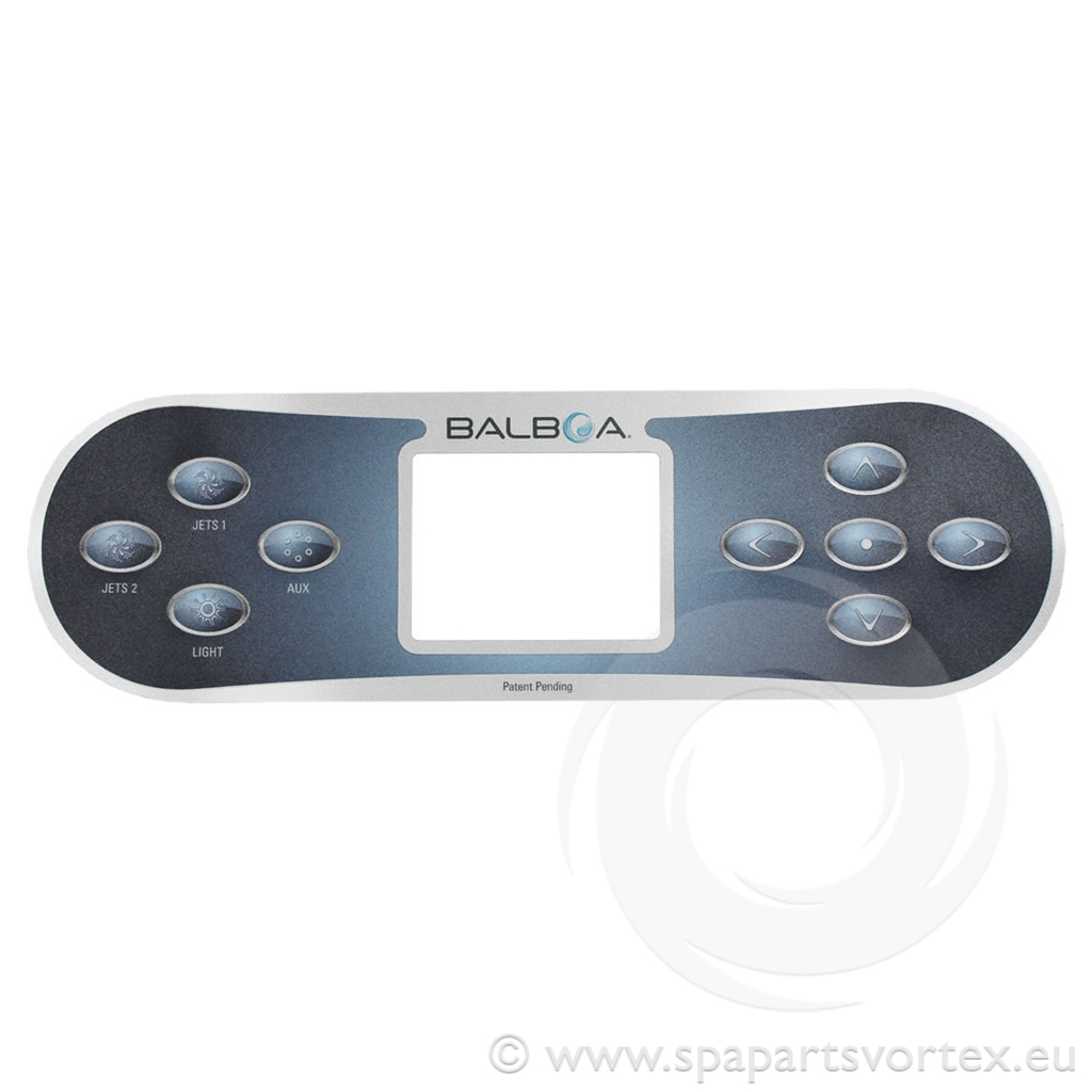 Balboa TP800 Overlay 4 Button (2 Pump With Aux)