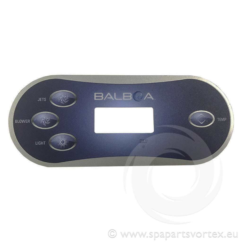 Balboa VL406 Overlay 4 Button (1p + air)