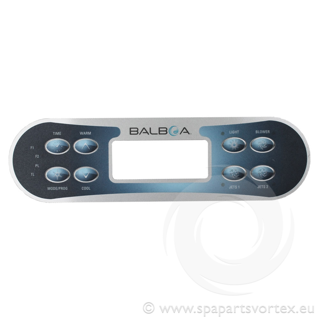 Balboa ML700 Overlay 8 Button (2p + air)