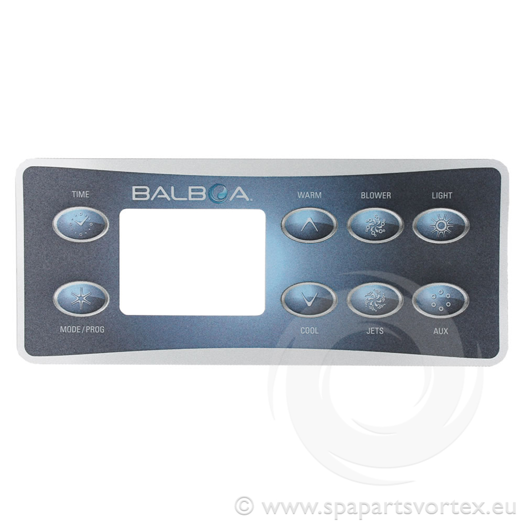 Balboa VL801D Overlay 8 Button (1p + air + aux)