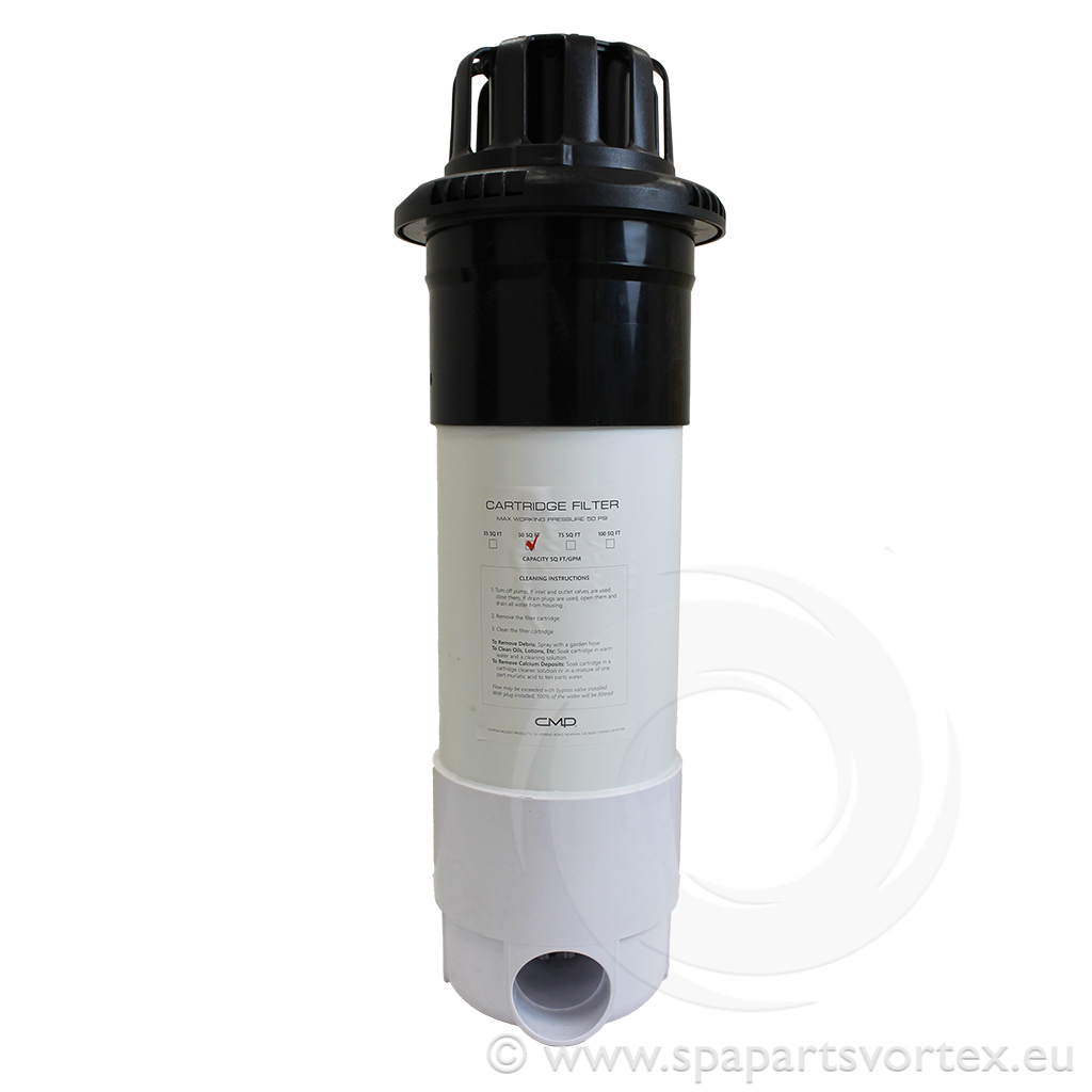 CMP SQR Floating Weir 50 SQ FT Filter Canister