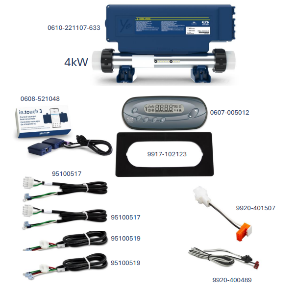 Pack Gecko IN.YE5-V3 / IN.K450 / in.touch3