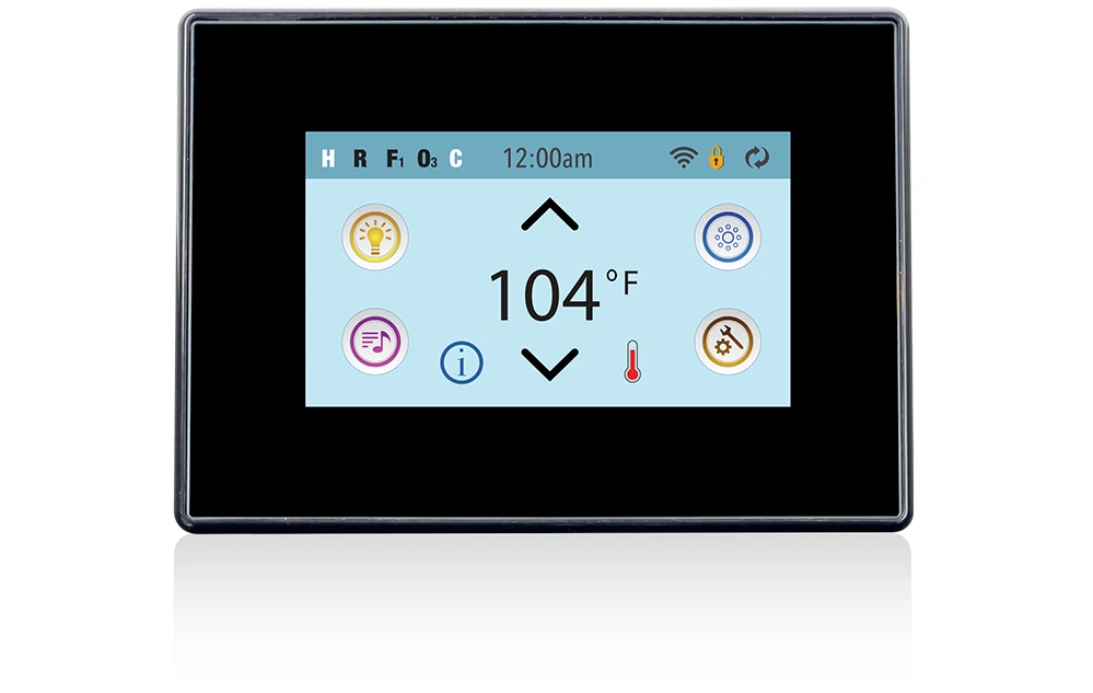 Balboa Spa Touch 2T Rectangular Clear