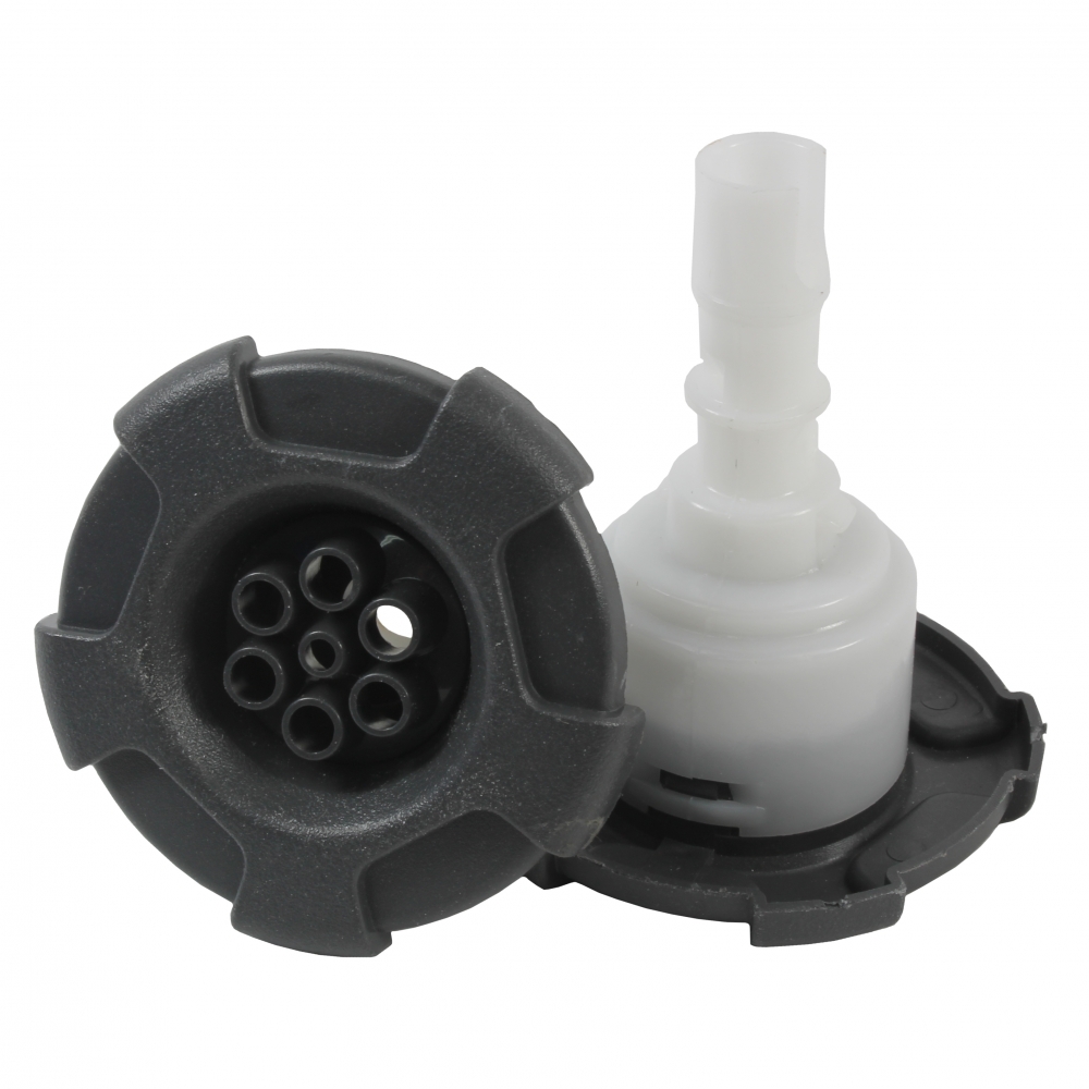 (320-6776) CMP Typhoon 3-1/4" Crown 7-Port Grey