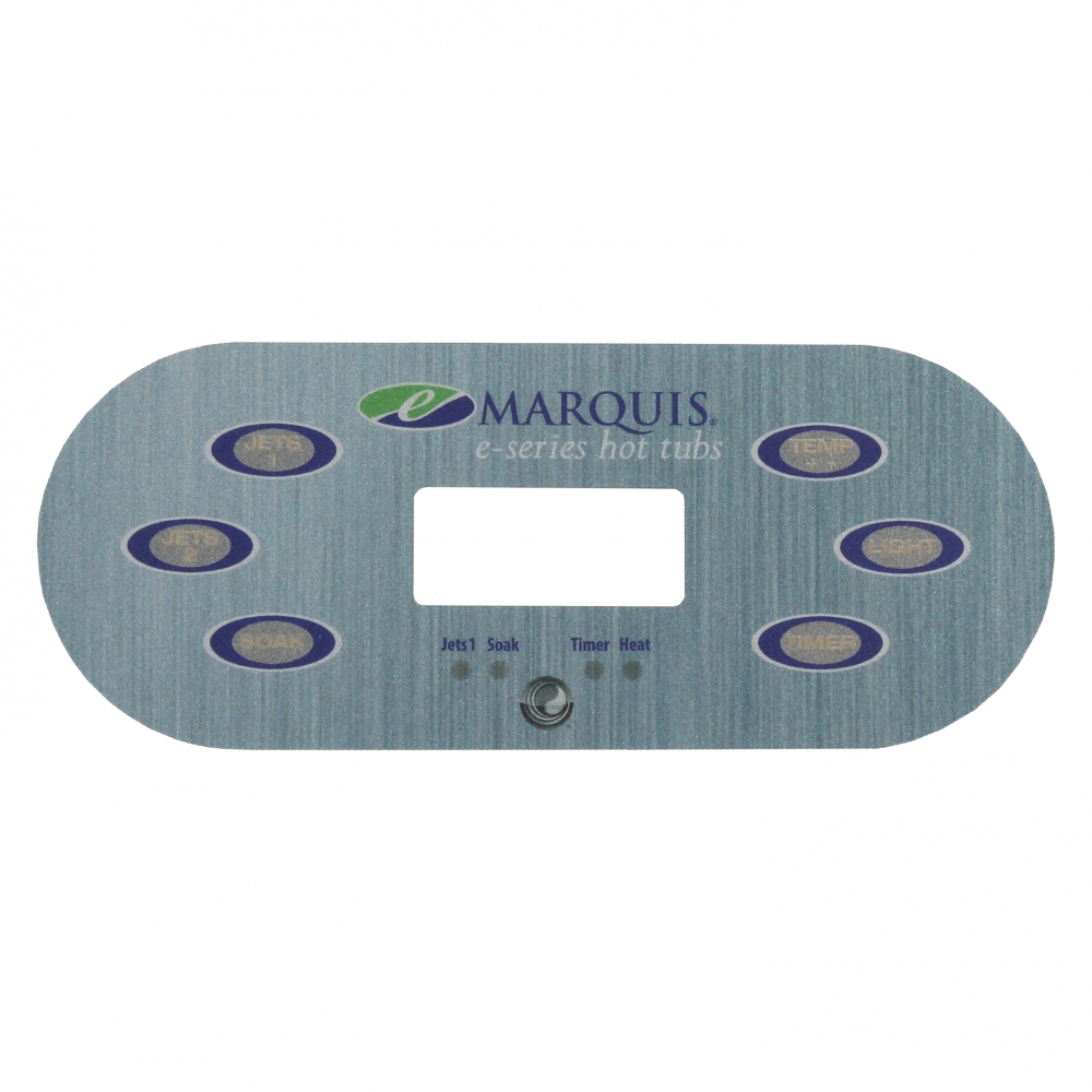 (650-0742) Marquis Spas Overlay E-Series 6 buttons 2 Pumps 2014 