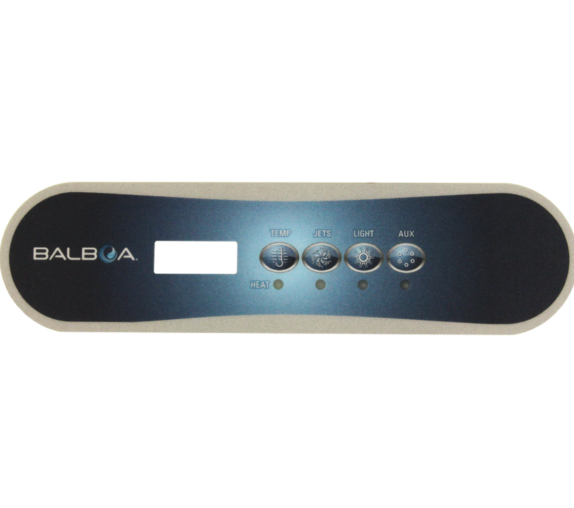 Balboa TP260T Overlay 4 Button (1p + Aux)