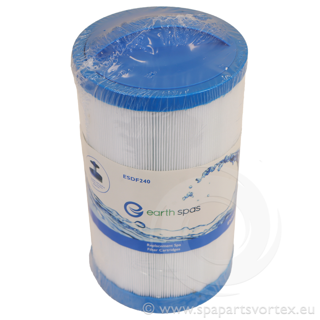 Earth Spas Sanistream Filter Long (240mm) - Box of 9