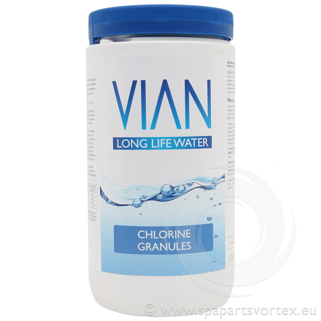 Vian Stabilised Chlorine Granules 1kg - Box of 6 units