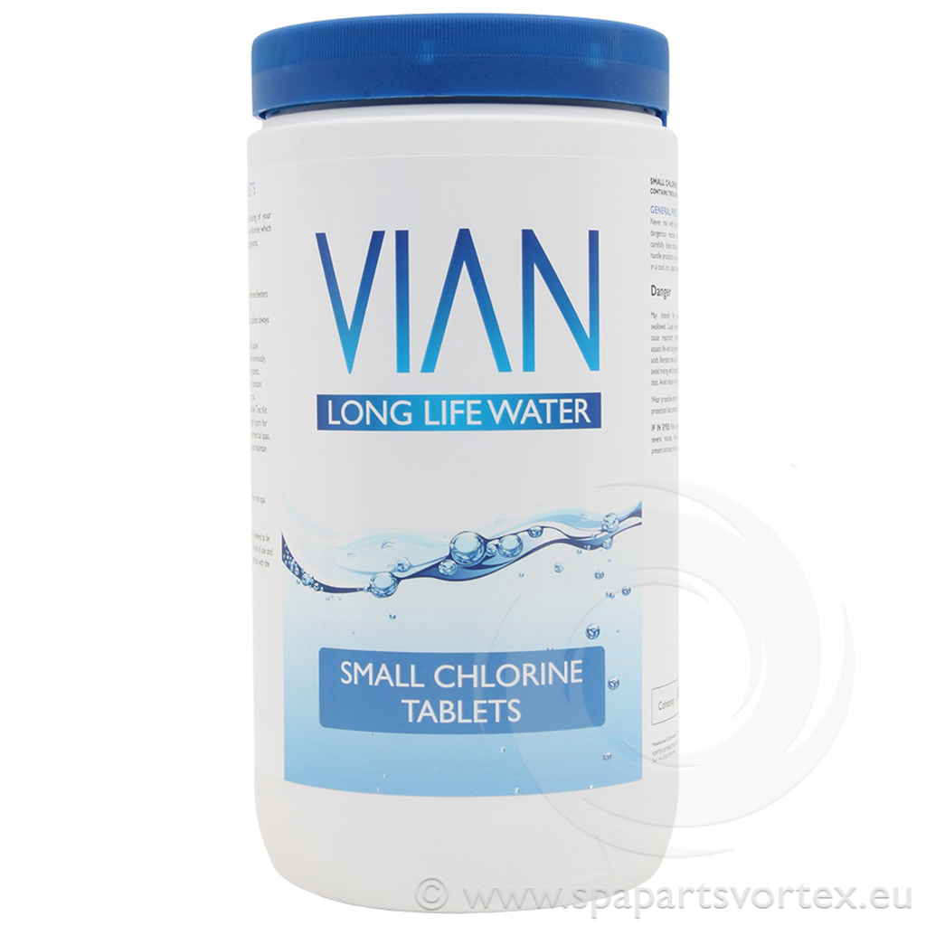 Vian Chlorine Tablets 1kg - Box of 6 units