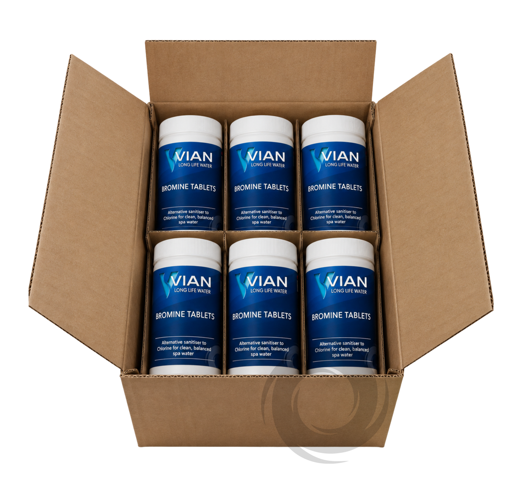 Vian Bromine Tablets 1kg - Box of 6 units