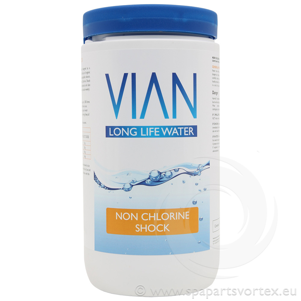 Vian Non-Chlorine Shock 1kg - Box of 6 units