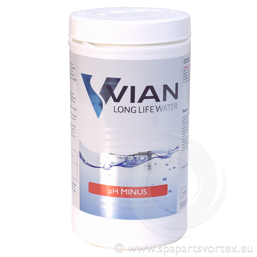 Vian pH Minus 1.5kg - 8 Boxes of 6 (48 units)