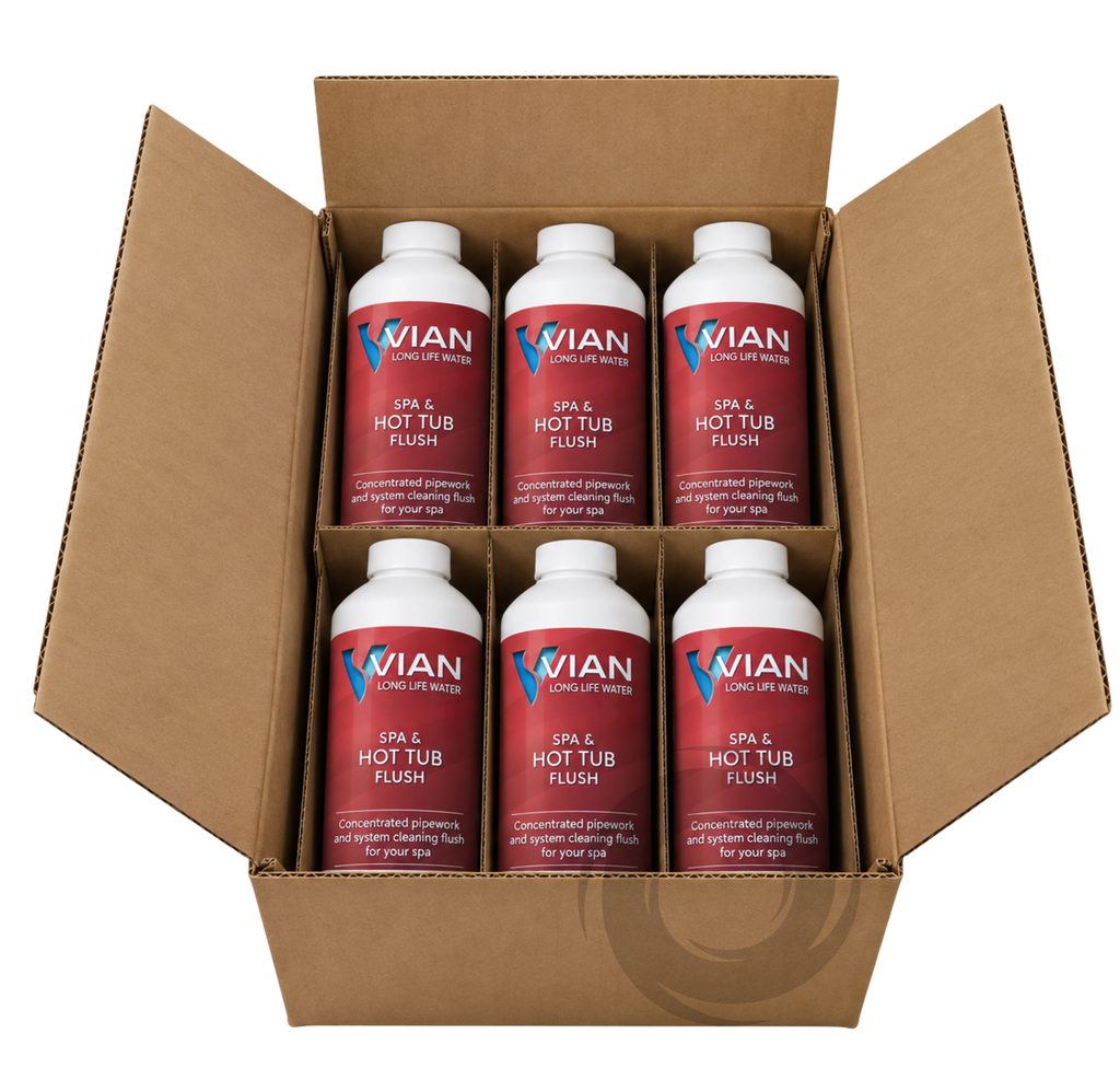 Vian Spa & Hot Tub Flush 500ml - Box of 6