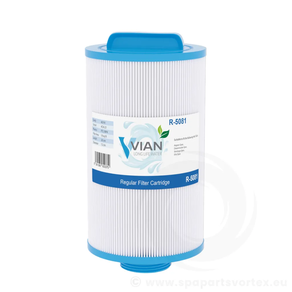 [FR-R5081-B] Vian R-5081 Hot Tub Filter (PTL18P4) - Box of 9