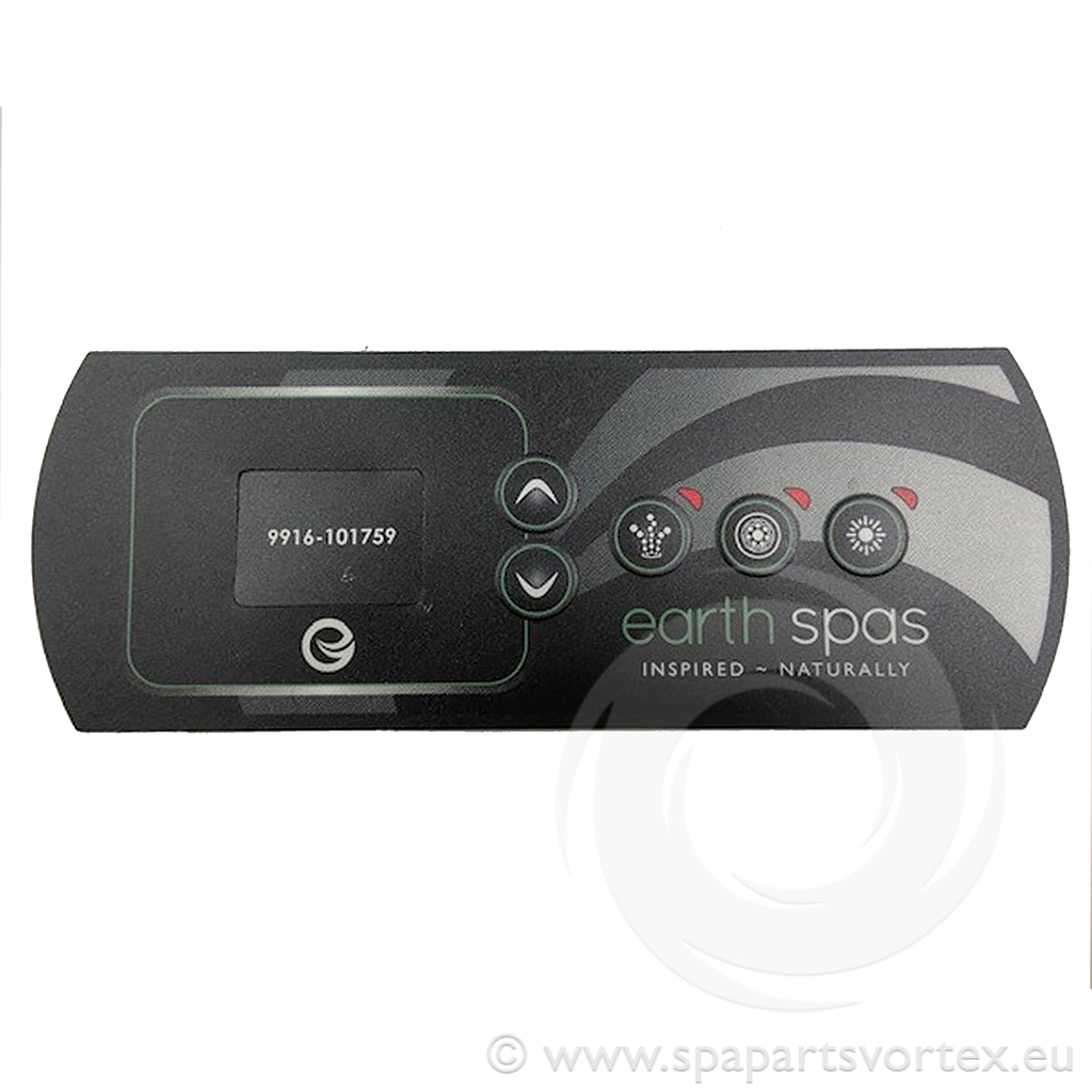 Earth Spas IN.K336 Overlay (1 pump)