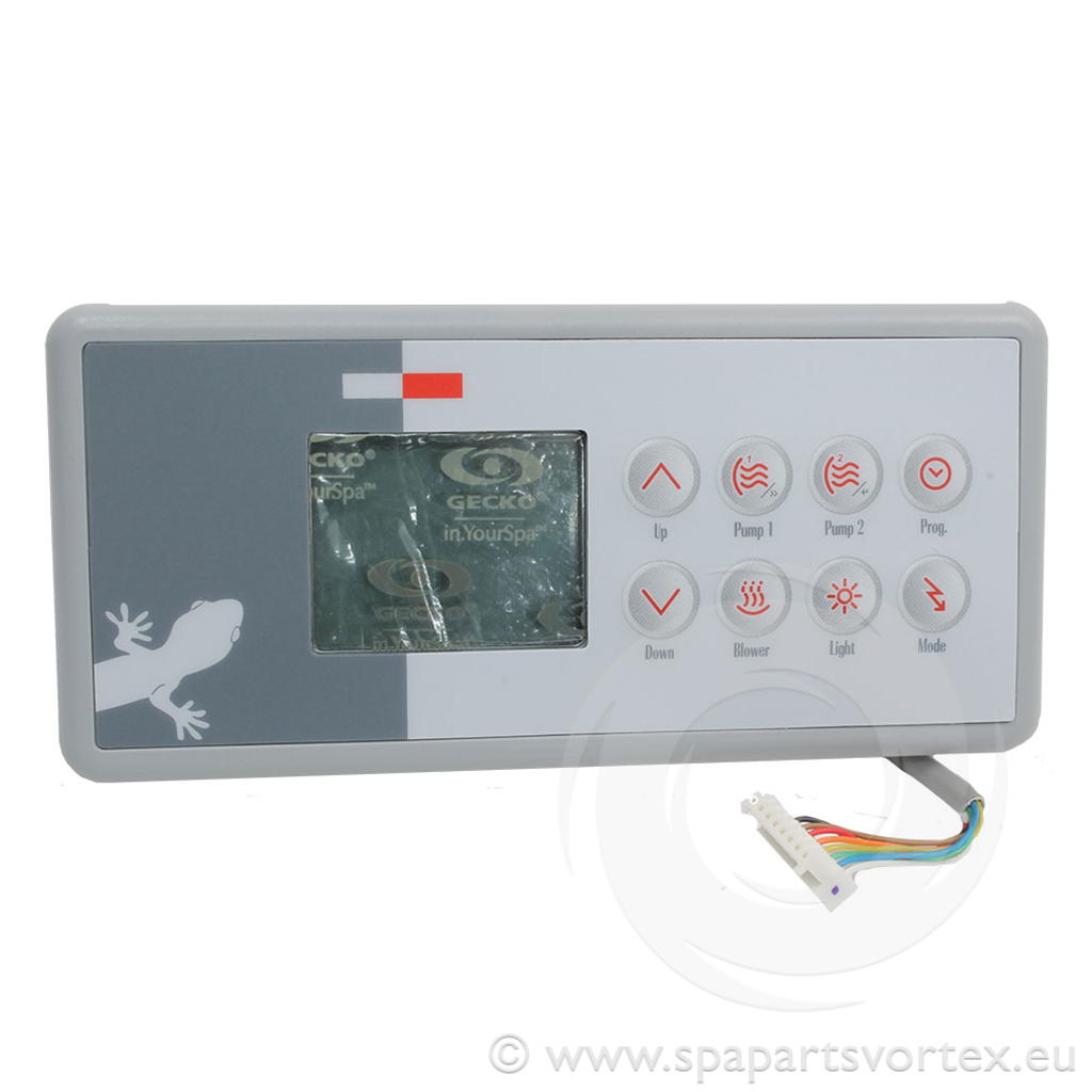 [TS-GCK05] Gecko TSC-4 (K-4) 8 Buttons Topside Control (2 Pumps)