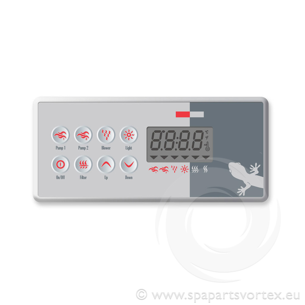 [TS-GCK08] Gecko TSC-8 (K-8) 8 Button Topside Control