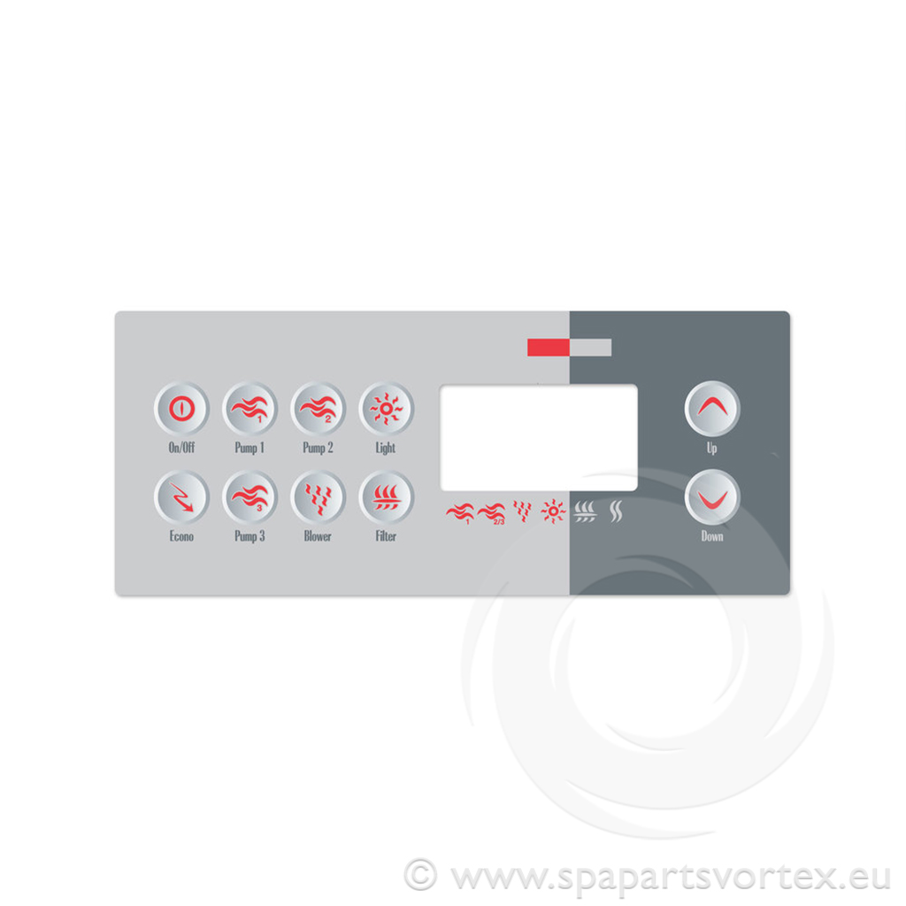 [OL-GC493] Gecko Overlay TSC-8 10 Buttons