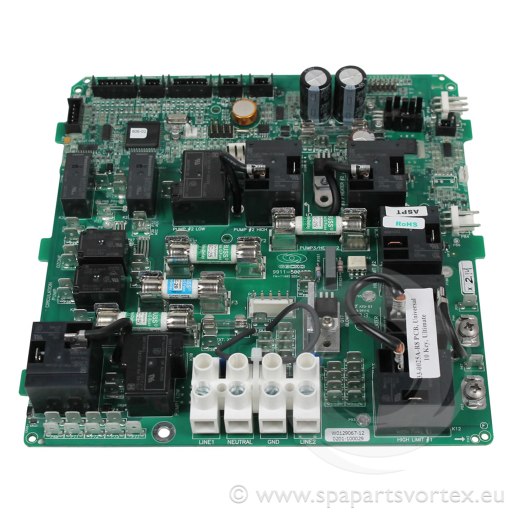 [CB-HQ825] HydroQuip PCB - 33-0025A-R8 - CS-9707 / CS-9000 series (Export)