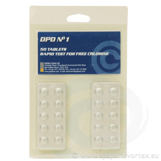 [CH-31246] DPD Number 1 Blister Pack (50)