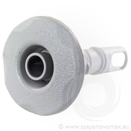 [JT-CST10] Cluster Storm Directional Jet Textured Five Scalloped, Sterling Silver (Click In)