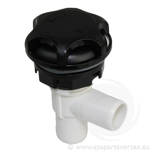 [PL-10262] LVJ Lotus 1" ON - OFF Valve Black