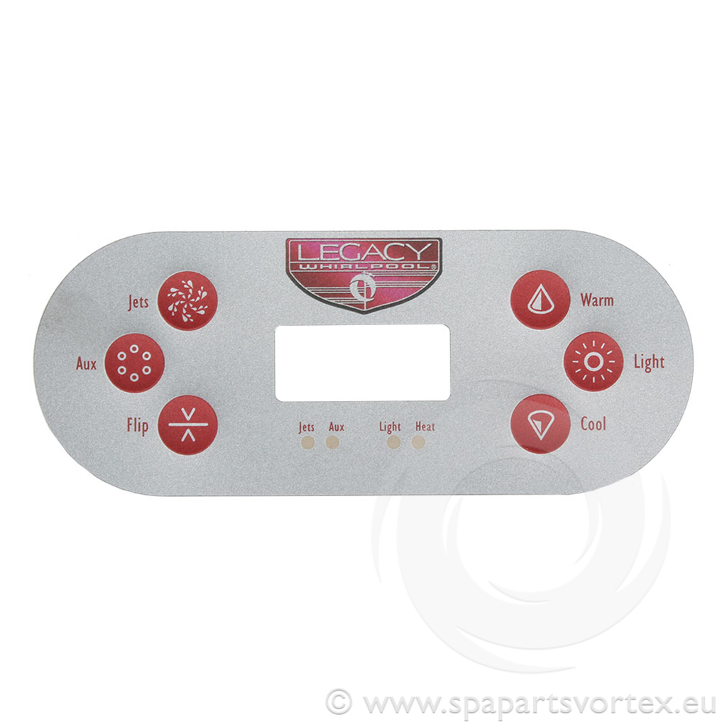 Legacy TP600 Panel Overlay 6 Button | VDL