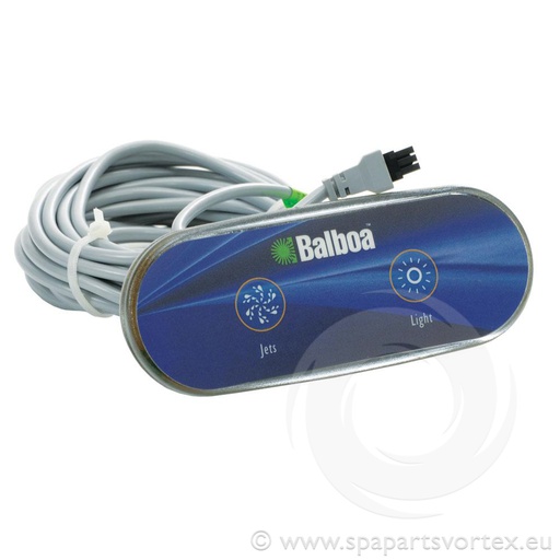 [TS-AX201] Balboa AX20 Aux Panel (Jets 1 and Light)