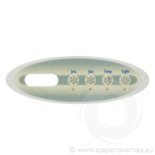 [OL-20042] Balboa VL200 Overlay 4 Button (2p no air)