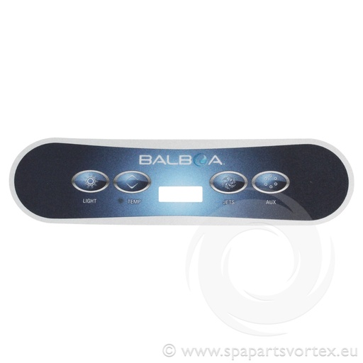 [OL-40011] Balboa VL400 Overlay 4 Button 