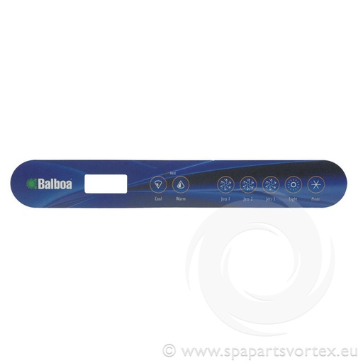 [OL-55030] Balboa ML550 Overlay 7 Button (3p no air)