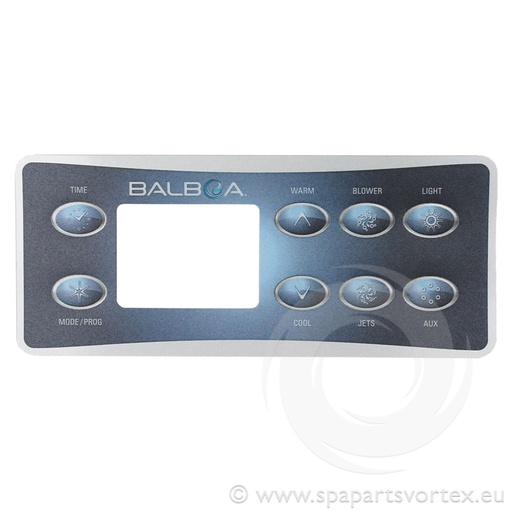 [OL-80111] Balboa VL801D Overlay 8 Button (1p + air + aux)