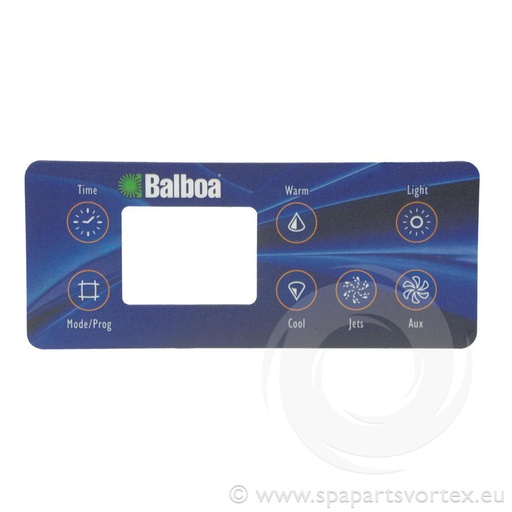 [OL-80131] Balboa VL801D Overlay 7 Button (1p + aux)