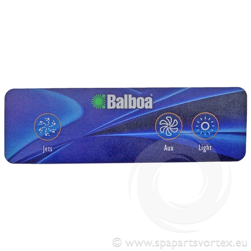 [OL-VX402] Balboa VX40S Overlay 1p Aux and Light 