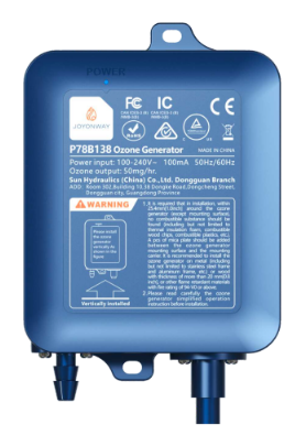 [OZ-JO101] Joyonway Ozone Generator P78B138