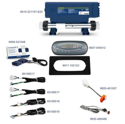 [PK-AE501] Pack Gecko IN.YE5-V3 / IN.K450 / in.touch3