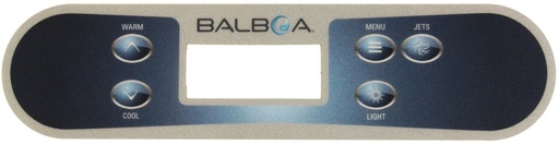 [OL-TP541] Balboa TP540 Overlay, 5 Buttons (1 Pump)
