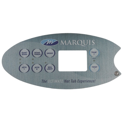 [OL-MQ683] (650-0683) Marquis Spas Overlay MQ554 8 Button 2 Pump 2012 