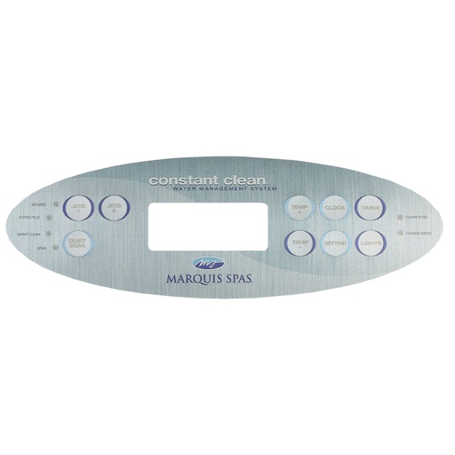 [OL-MQ704] (650-0704) Marquis Spas Overlay 9-Buttons 2007/2008