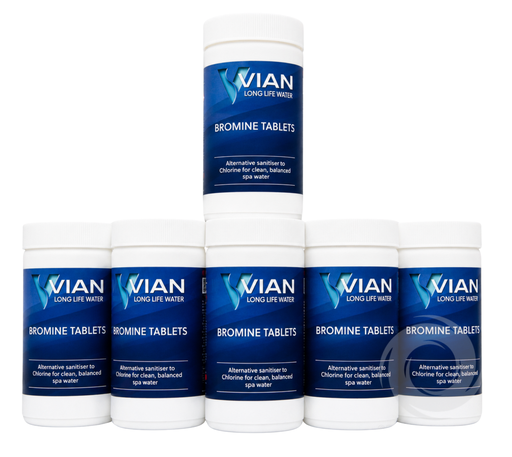 [CH-VN101-BK] Vian Bromine Tablets 1kg - 8 Boxes of 6 (48 units)