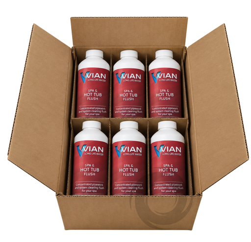 [CH-VN140-6] Vian Spa & Hot Tub Flush 500ml - Box of 6