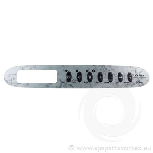 [OL-DI350] Dimension1 Overlay for TSC-24 7 button (2 jets)